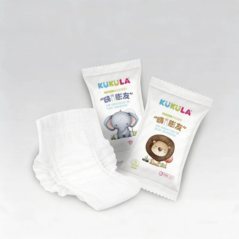 KUKULA舒爽婴儿纸尿裤5片亲肤透气