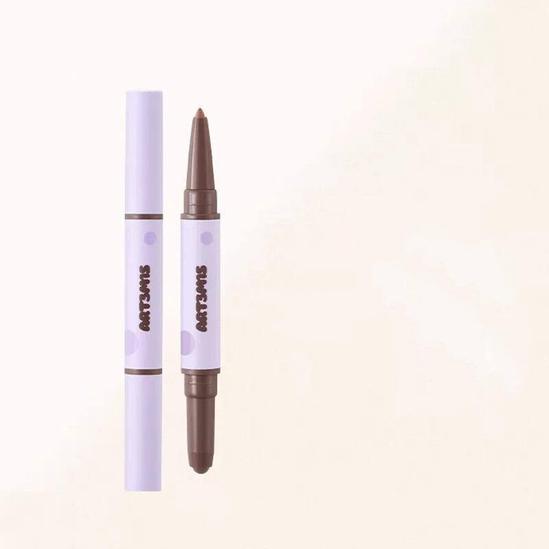 凹凸迷思双头修容笔膏面部阴影自然立体哑光裸妆双头新手修容刷女