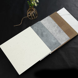Cube Commercial Space Industrial Style Imitation Marble Terrazzo Pattern Cement Gray Black and White Laminate Wood Floor