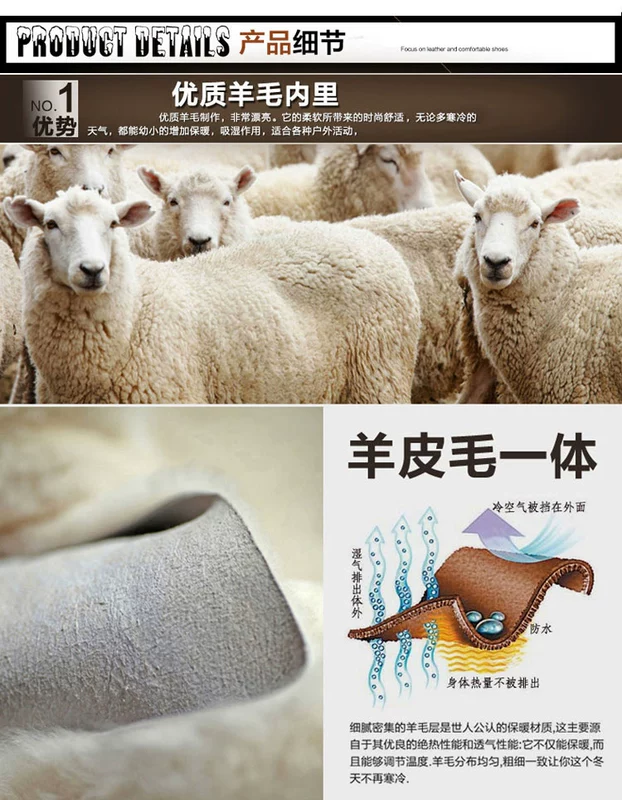 Giày cotton mùa đông cho nam