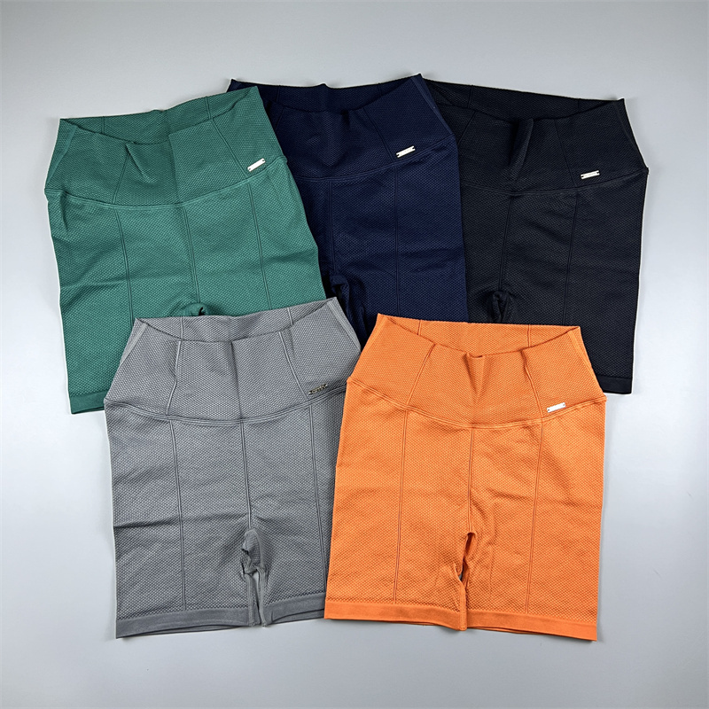 Super Cool Golf High-Waisted Quarter-Length Shorts for Women, Amy Peach Quick-Drying Breathable Yoga Fitness Running Shorts