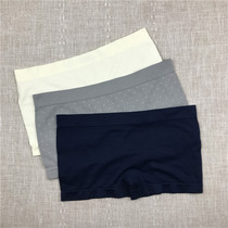 Foreign trade export CA sports flat angle underwear women seamless quick-drying mid-waist shorts cotton crotch (5 pieces)