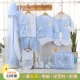 Quà tặng sơ sinh cho bé sơ sinh xuân hè bé trai và bé gái quần áo cotton trăng tròn hộp quà tặng bé 3 tháng 2 - Bộ quà tặng em bé