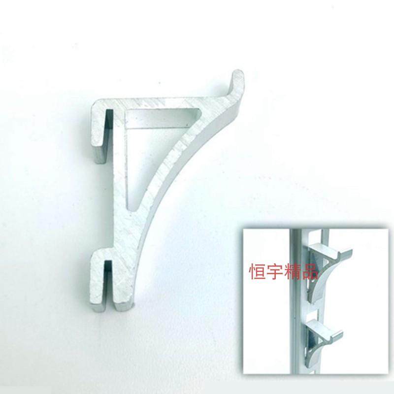 Large Aluminum Hook Refrigerator Clip Refrigerator Shelf Aluminum Clip Beverage Cabinet Freezer Aluminum Hook Support Ladder Hook
