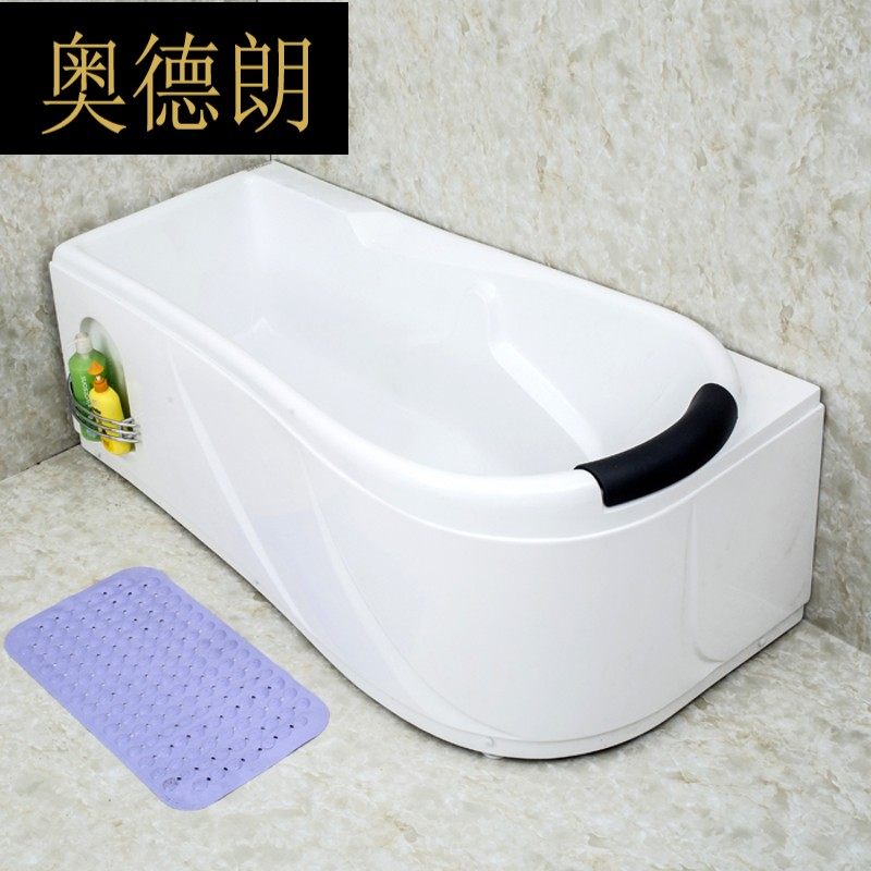 Bathtub Home Adult Surfing Massage Makeup Room Small Family Type Independent Type Acrylic Constant Temperature Heated Massage Bath