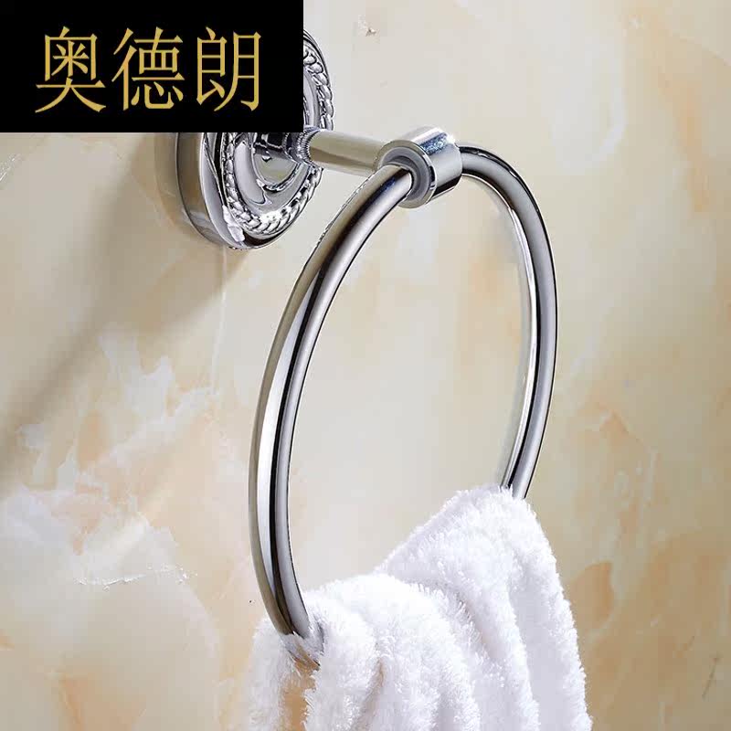 WY full copper towel ring towel hanging ring towel ring towel hanging towel rack bath towels ring circan't rusty