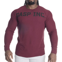 American Plus Size Sport Long Sleeve Mens Crew Neck Fitness base shirt Training Top Pullover Cotton Tough Vintage T-Shirt