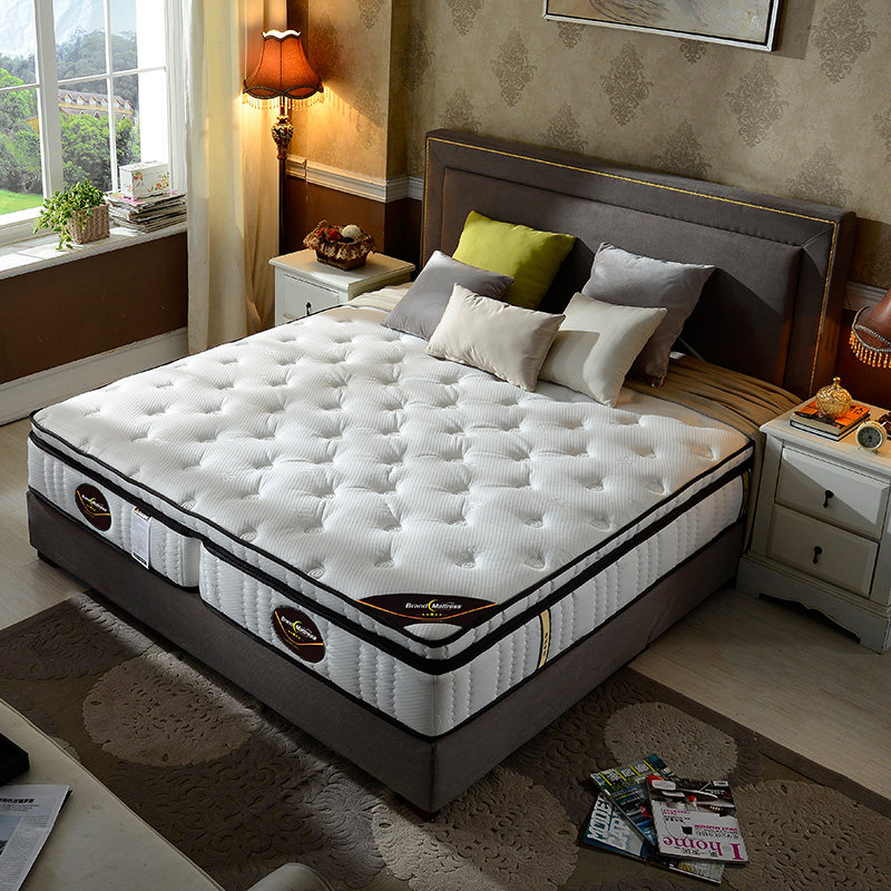 Lorraine furniture thickening latex mattress Simmons 1 5m1 8 m independent spring mattress folding mattress