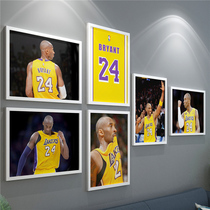 Kobe James NBA poster Leonard photo wall Harden Curry Jordan Durant Lakers hanging painting