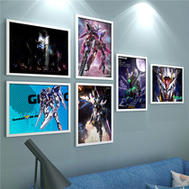 Anime high poster SEED mobile warrior UC dare to hang painting room dormitory bedroom photo wall decoration painting