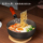 Маленькая сковорода-вок с плоским дном и кованым кованым узором Lu Kee без покрытия для приготовления пищи на одного человека с антипригарным покрытием для газовой плиты mini 3