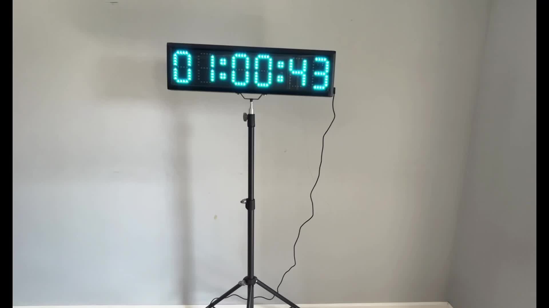 7 Colors Countdown Race Timer Sports Timers Large Outdoor Single Sided