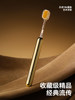 Zdeer Left Point Toothbrush Soft Bristles Adult Interdental Brush Tongue Coating Large Head Metal Wide Brush Head Gold-Plated Gift Box Set