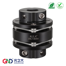 Large GNLT45 steel step flange diaphragm couplings rigid large torque flange connected plum blossom cross