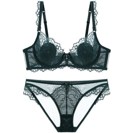 性感内衣女薄款大胸显小全罩杯超薄款文胸透明网纱骚火辣胸罩套装-tmall.com天猫 性感内衣女薄款大胸显小全罩杯超薄款文胸透明网纱骚火辣胸罩套装-tmall.com天猫