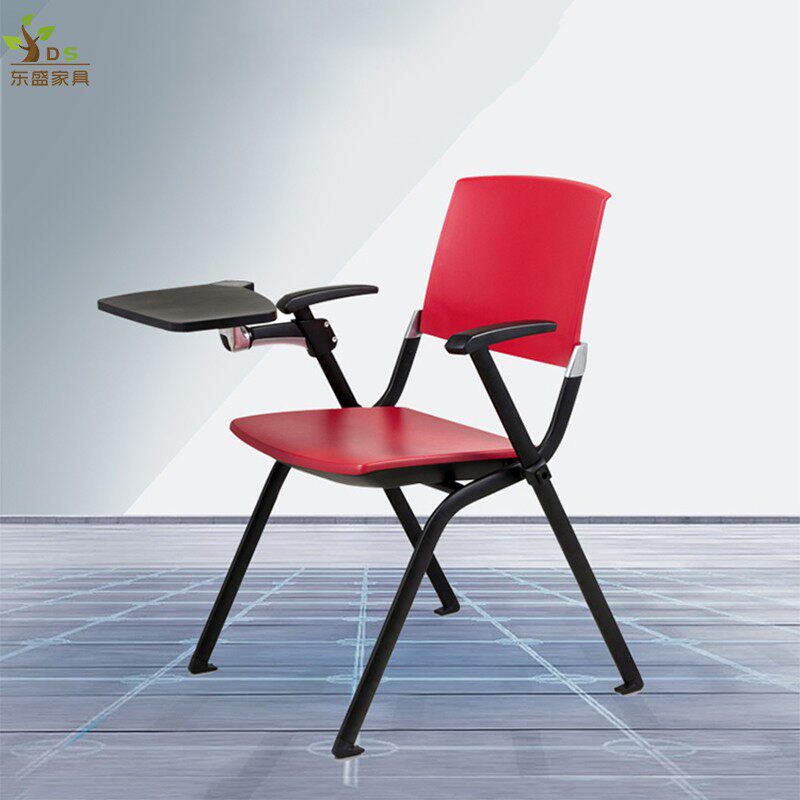 News sketch chair university desk chair integrated training chair folding conference chair flap computer chair aluminum alloy armchair