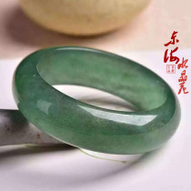 Natural green strawberry crystal bracelet spinach color green crystal bracelet new fresh Joker women