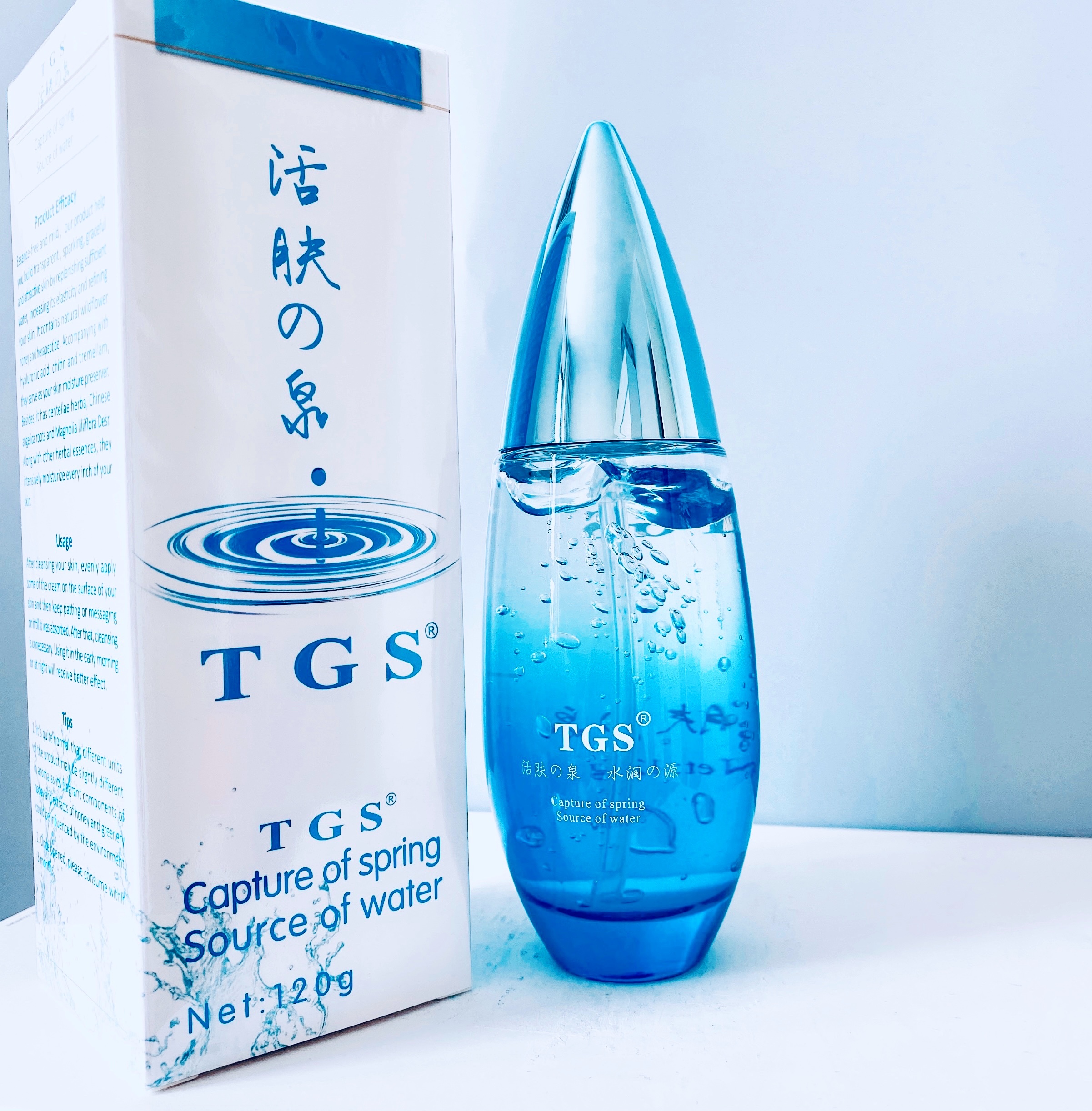 TGS Live Skin Wellspring Essence Water T Springs Blue Fat Sub T Four Combined A Deep Moisturizing Moisturizing Pregnancy Baby Free Vjt Skincare