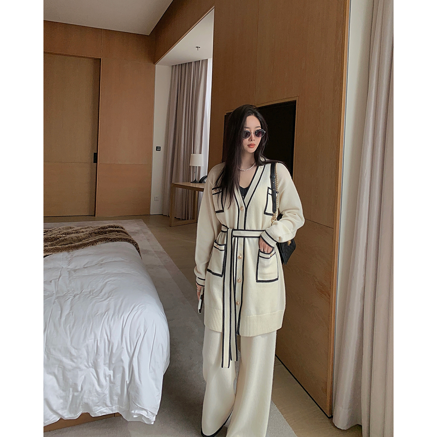 (Limited) Paid Earthly Water Honey Peach Peru Imports High Set 100 Ride Fashion Classic Suit 2022 Spring