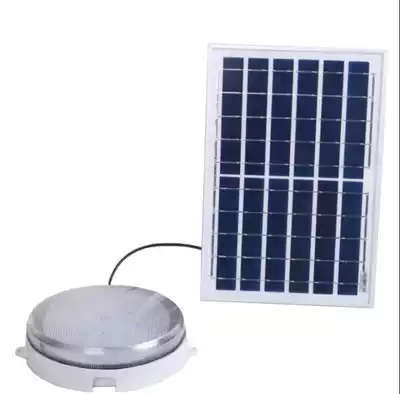 20W solar indoor ceiling light Park Pavilion remote control energy-saving lamp household lighting outdoor corridor garden light