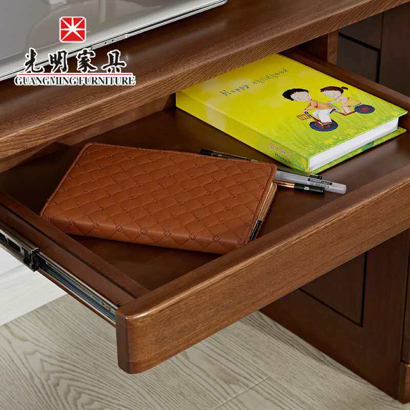 Light Furniture Chinese Style Brief Total Solid Wood Desk Shelf Teenagers Desk Environmental Desk Computer Desk
