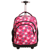 PiLihuowa childrens lever schoolbag primary and secondary school students Girls 6-12 years old boy 1-3-5-6 grade waterproof