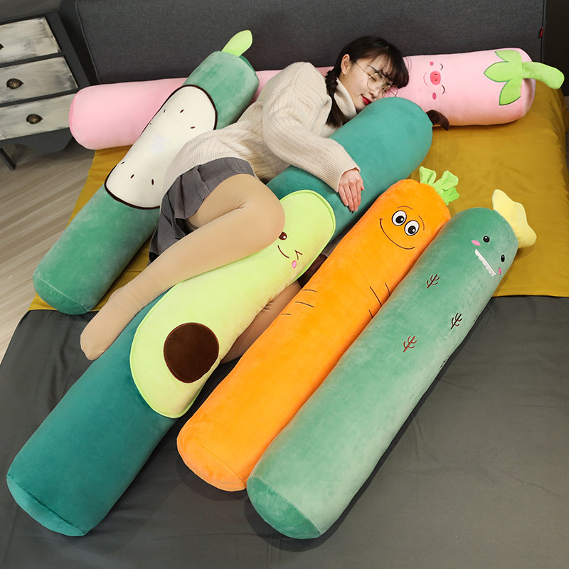 Long strip pillow girls side sleeping clip leg pillow cylindrical boy models accompany you to sleep with removable and washable bedside cushion pregnant women