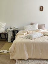 Small white and strict selection of wood this jacquard milk soybean primary and secondary quilt