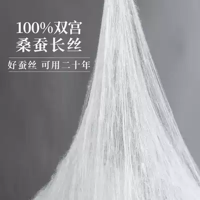 Xiao Bai Yan selected 100% mulberry silk t quilt special shot