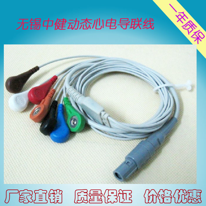 无锡中键动态心电十导联线