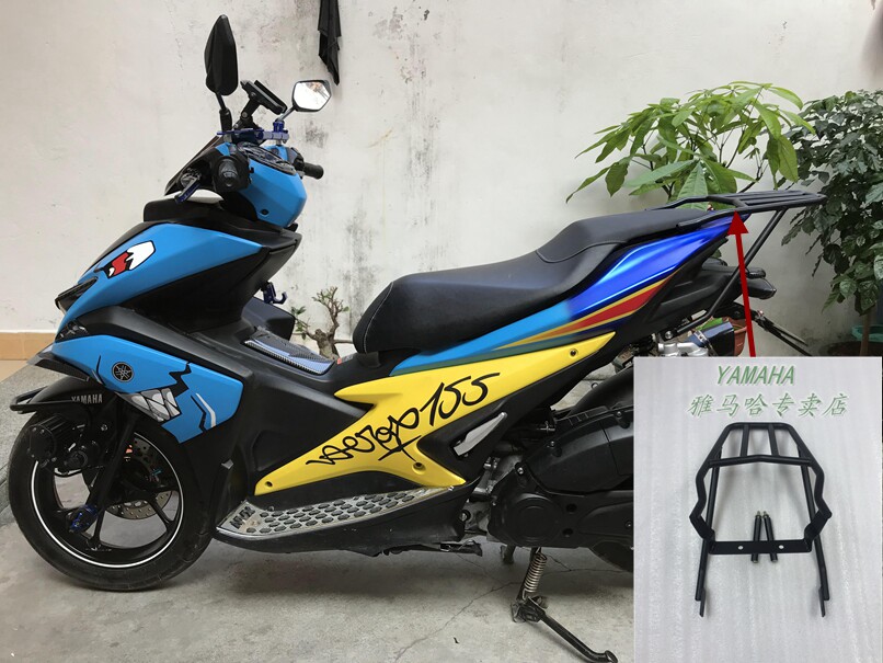 Mountain leaves NVX155 AEROX155 modified tailbox shelf rear shelf shelves without distortion mounting spot