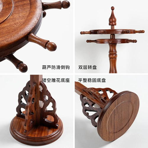 Подвесная стойчная щетка держала ручка, висящая ручка, висящая круглая диска, висящая щетка, стойка, сплошная деревянная ручка, висящая круглая стойка, маленькая подвесная ручка, новая китайская профессиональная каллиграфия.