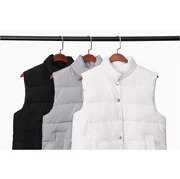 Áo khoác đứng cổ áo khoác cotton mỏng vest vest 2018 mới thời trang Hàn Quốc F5442