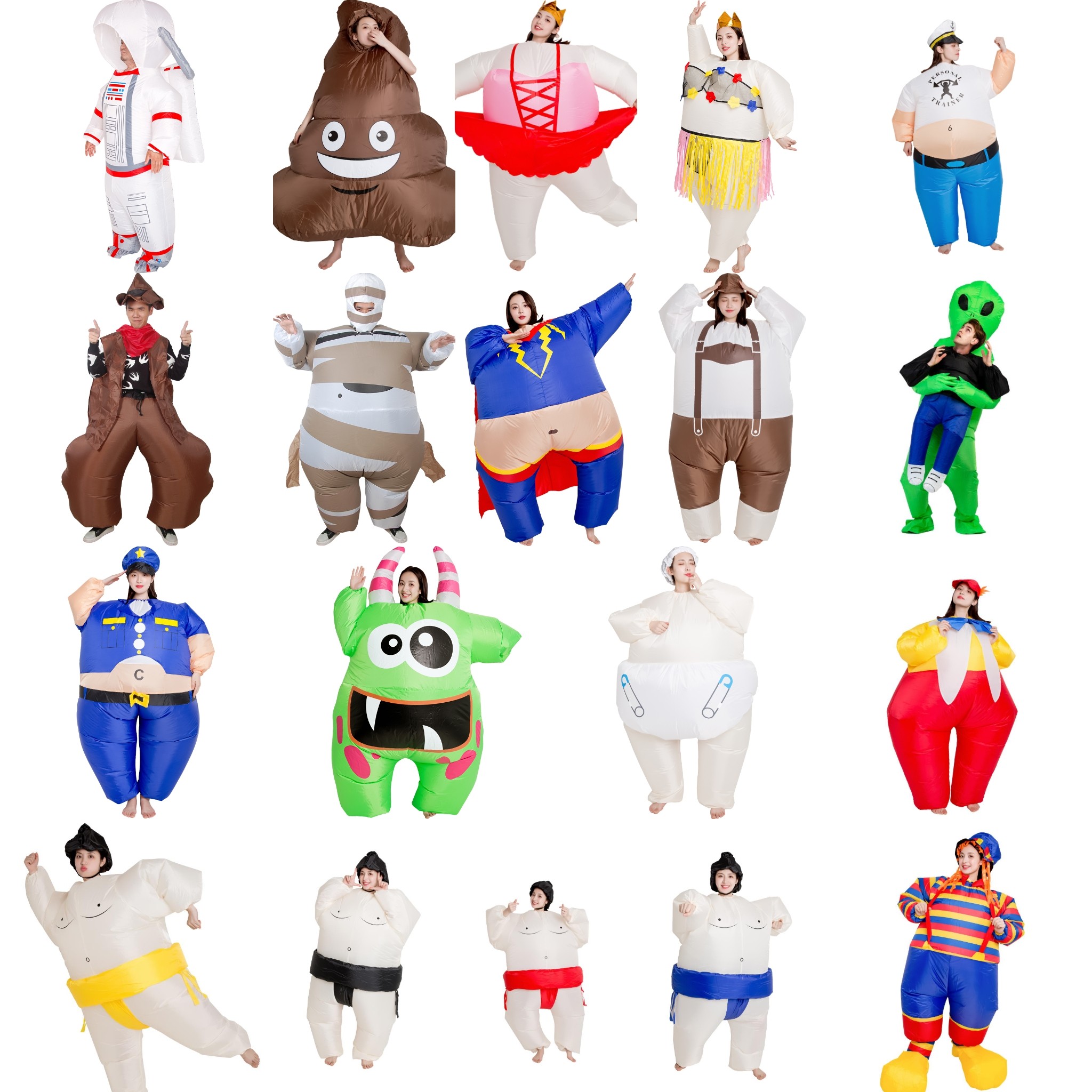 Annual meeting Performance Event Costume Rental Katun people occasionally coos to blame inflatable aliens for ballerinas-Taobao