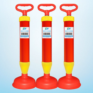 疏通器神器】马桶一泡通冲管道厕所堵塞硬物蹲坑式蹲厕家用皮搋子