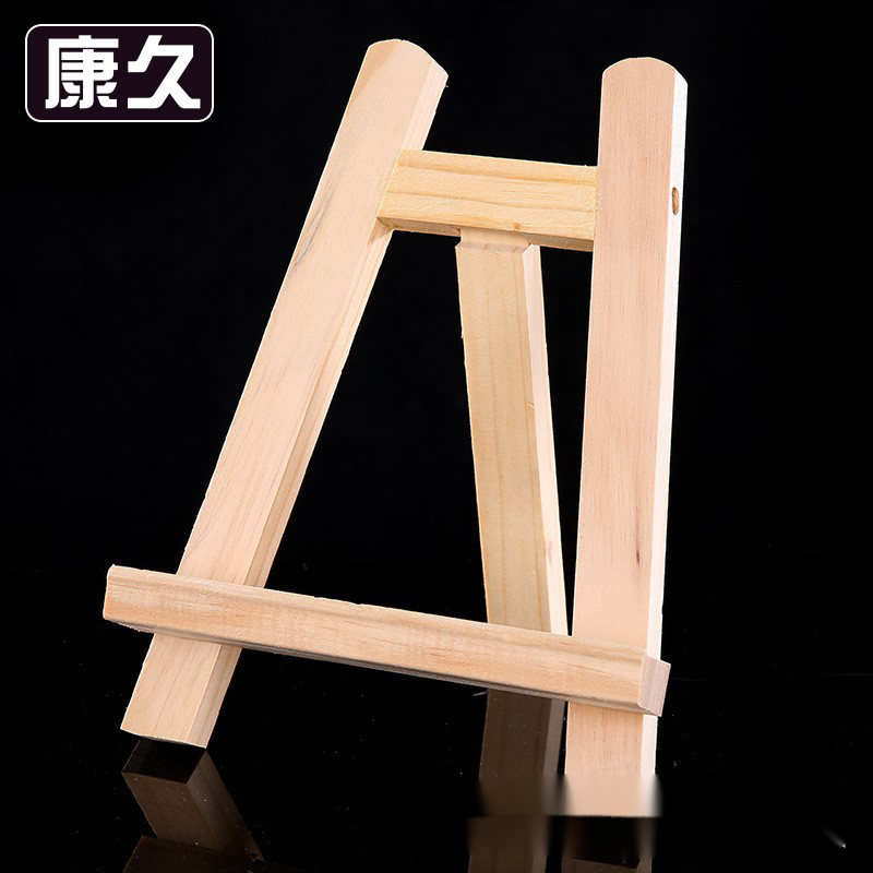 Beech Wood desktop ornaments plate bracket base wooden craft light luxury decoration panel holder display shelf photo frame