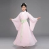 Cô gái Hanfu trang phục trẻ em guzheng trang phục sân khấu mặc mô hình tươi mới và thanh lịch cổ tích mới của phụ nữ - Trang phục trang phuc bieu dien Trang phục