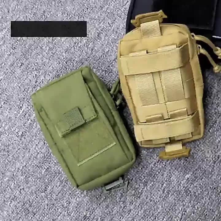 Tactical Molle Phone Pouch Tool Belt Bag Phone Pouch Hunting Accessory Shoulder Strap Pack Phone