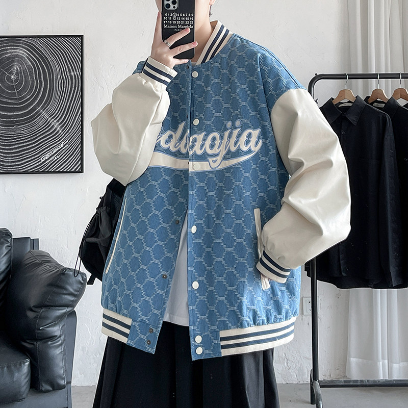 Soul Collision SoulCollision Embroidery Jacket Cowboy Specifies Baseball Costumes Underbroken