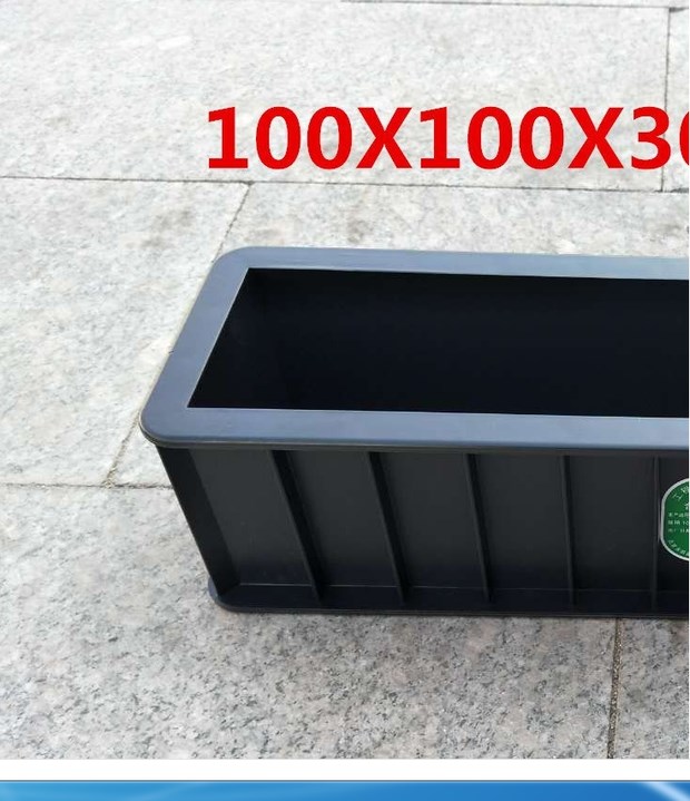 Xây dựng công cụ vữa thiết kế mẫu thử nhựa áp lực thử nghiệm bê tông xi măng hình chữ nhật 砼 khối thử khuôn - Thiết bị & dụng cụ