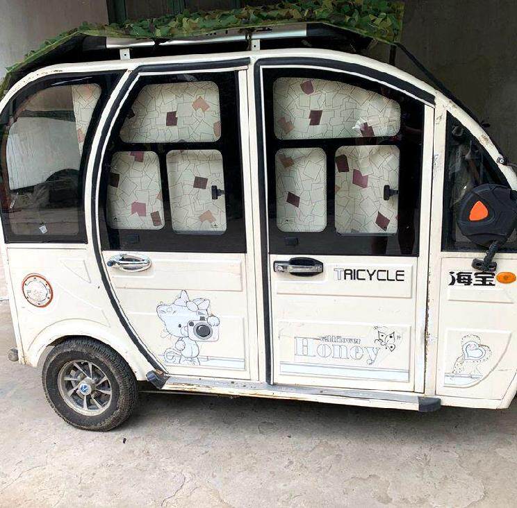 Four-wheeled electric vehicle window sunshade sunscreen curtain curtain tricycle sunshade cloth simple side window caravan summer