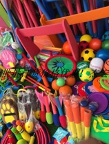 Kindergarten soft teaching aids cross pad baton ring frog jump hurdles Javelin with whistle torpedo missile digital pad