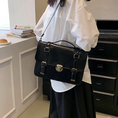 Японская студенческая юбка в складку, вместительная и большая сумка через плечо, рюкзак, ремешок для сумки на одно плечо