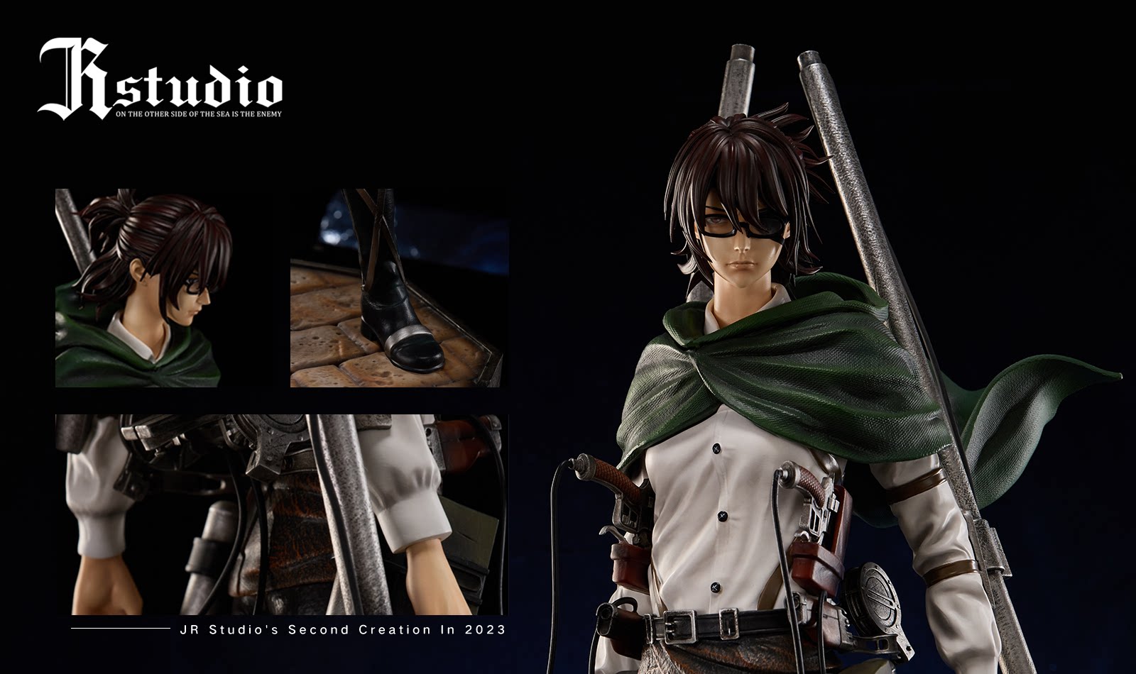Buy JR Studio ATTACK ON TITAN 1/4 Scale Hange Zoe Statue Figure