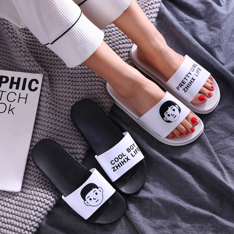 2020 New Slippers Women Summer Outwear Fashion 100 Hitch Tide Tennis Red Students Bathing Anti-Slip Sandals Shoes Women