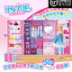 Girls and children's portable Bamella lady's wardrobe doll dress-up wardrobe play house toys New Year's gift