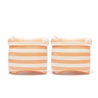 Простая оранжевая полосатая водяная рукава (2 установлен)