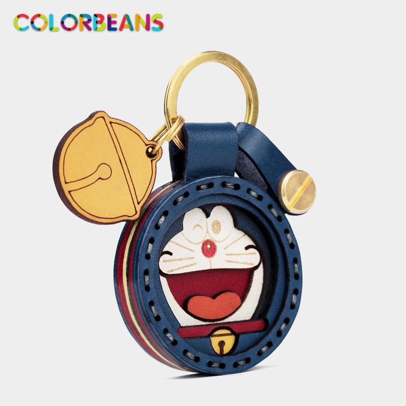Doraemon Peripheral Car Keychain School Bag Pendant Jingle Access Control Card Holder Airtag Custom Gift for Friends Doraemon Peripheral Car Keychain School Bag Pendant Jingle Access Control Card Holder Airtag Custom Gift for Friends