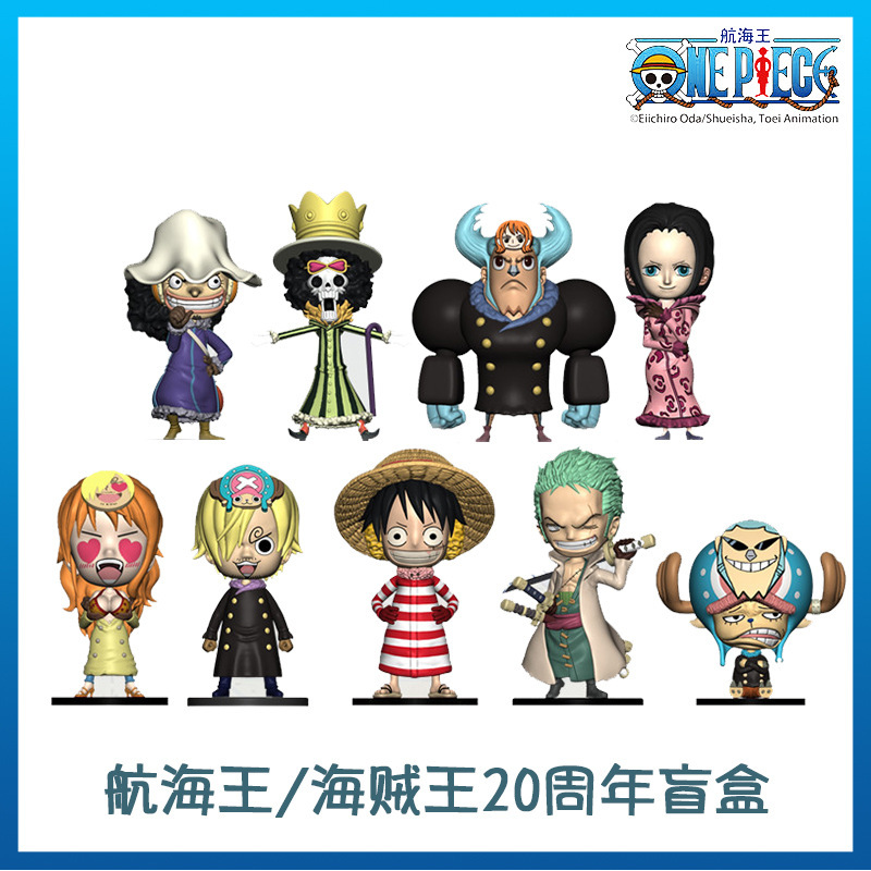 Genuine One Blind Box Full Set of Limited Edition Model 20th Anniversary Functional Ruff Doll Cute Car Tendings