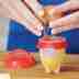 nồi luộc trứng Trứng ốp la mới ăn sáng nhà bếp không dính silicone dễ dàng mini nhỏ hấp trứng sáu gói - Nồi trứng 	nồi lẩu điện mini bosco Nồi trứng